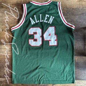 Nike Swingman Milwaukee Bucks Throwback Jersey • Ray Allen • Green • 2002